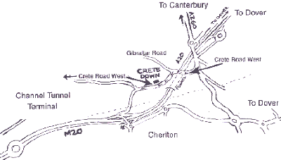 Bed and Breakfast in Folkestone - Map to Crete Down Guesthouse Bed and Breakfast in Folkestone - Map to Crete Down Guesthouse